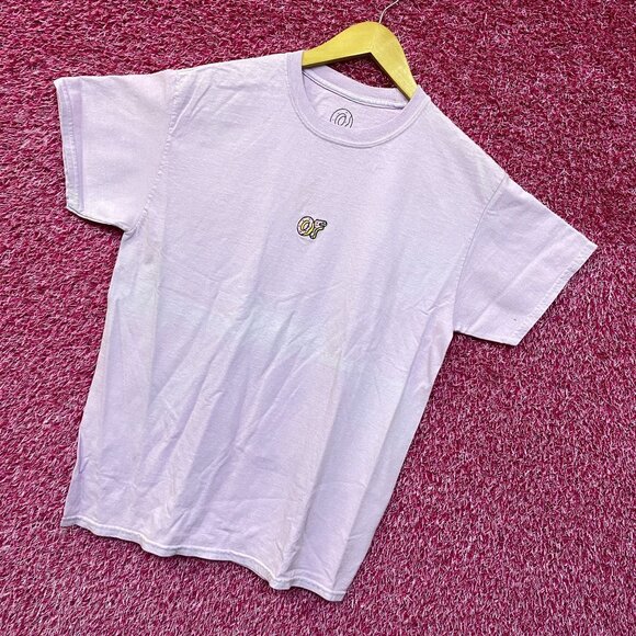 Odd future Embroidered Logo Purple Tshirt size Medium - Picture 3 of 4